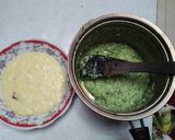 Foto langkah ke 8 dari resep Mpasi 8m+ Bubur tim Telur, jagung manis, bayam.