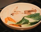 A picture of step 2 of Healing Heart Sea Bass.