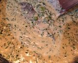 A picture of step 8 of Methi Matar Malai.