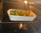 Édesburgonyás sült brokkoli, tejszínesen recept fázis 6 fotója