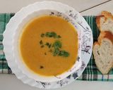 A picture of step 4 of Vegetable Soup.