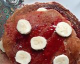 A picture of step 6 of Vegan gluten free pancakes.