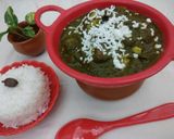 मेथी पालक पनीर साग (Methi palak paneer saag recipe in hindi) रेसिपी चरण 7 फोटो