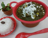 मेथी पालक पनीर साग (Methi palak paneer saag recipe in hindi) रेसिपी चरण 7 फोटो