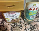 Foto del paso 5 de la receta: Emperador y Langostinos con Fideos Japoneses y Mantequilla de Ajo