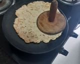 A picture of step 2 of Churma ladoo (non-fried).