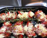 Ünnepi karaj tekercs Moby módra recept fázis 6 fotója