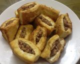 Hình bước làm 5 của món Đâu phụ nhồi thịt sốt cà chua🍅🤤