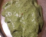 पालक मसाला पूरी (palak masala poori recipe in Hindi) रेसिपी चरण 3 फोटो