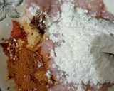 A picture of step 1 of Chicken Tikka chunks 🍗.
