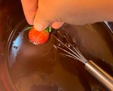 Une image de l'étape 1 de Fraises au chocolat.