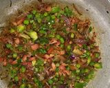 A picture of step 6 of Dum Mix veg Biryani in curry Leaves.