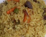 A picture of step 6 of Special Rice.