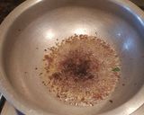 A picture of step 2 of Fish curry/ Meen Kuzhambu.