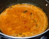 A picture of step 5 of Schezwan chutney.