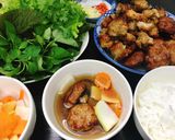 A picture of step 3 of Homemade Hanoi-Style Grilled Pork with Vermicelli.