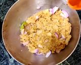 A picture of step 2 of Chowmein tikkis.