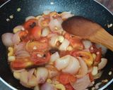 A picture of step 2 of Shahi paneer.