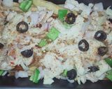 A picture of step 8 of Pizza fries 🍕 🍟.