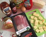 Sajttal töltött, baconnel körbetekert fasírt recept fázis 1 fotója