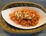A picture of step 4 of Gajar ka halwa.