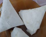 Foto langkah ke 5 dari resep Samosa Kulit Lumpia Isi Ayam (Endeuussss).