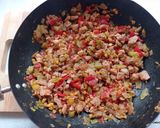 Töltött t.k. tortilla fokhagymás joghurtmártással recept fázis 3 fotója