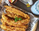 Foto langkah ke 7 dari resep Pisang Tanduk Kriuk (ala Manggarai Jakarta).
