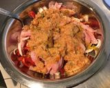 Une image de l'étape 8 de Veau sauté aux poivrons,oignon et sauce tomate.