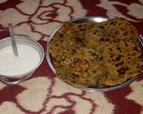 A picture of step 11 of Fenugreek paratha.