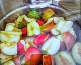 A picture of step 3 of Apple jelly juice.