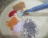 A picture of step 1 of Spicy Paneer Pakora.