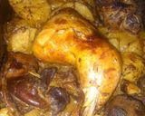 صورة لخطوة 3 من وصفة بطاطا كوشة روعة بدجاج 🥔🥔🥔🐓