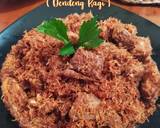 Serundeng Daging Sapi (Dendeng Ragi) langkah memasak 6 foto