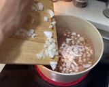 A picture of step 4 of Currywurst | German street food.