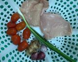 Hình bước làm 1 của món Ức gà cuộn bí ngòi nấu gừng [Eat clean - Lose weight]