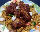 A picture of step 2 of Chicken pakora.