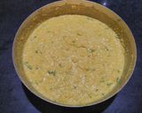 A picture of step 2 of Gujarati handvo.