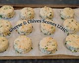 A picture of step 2 of Cheese & Chives Scones.