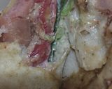 A picture of step 4 of Sausage Shawarma.