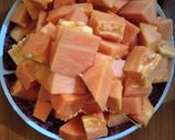 Foto langkah ke 1 dari resep 158). Rujak Buah (Tanpa Goreng Kacang) 🥭🌶.
