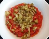 Foto del paso 2 de la receta Tartar de tomate y jamón serrano