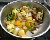 A picture of step 2 of Orissa Mixed Vegetables Curry (Ghanta).