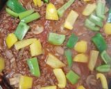 A picture of step 13 of My Peppered Steak Mince,Mushroom all in one Skillet & Pasta 😁.