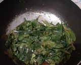 Foto langkah ke 4 dari resep Cah daun ginseng jawa (menu busui #13).