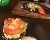 Foto del paso 10 de la receta: Hamburguesa de acelga 🍔🥬 cebolla caramelizada y salsa de roquefort 🧀🐭