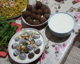 A picture of step 5 of Kibbeh in Yogurt Sauce.