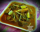 A picture of step 5 of Dehli style mutton qorma.