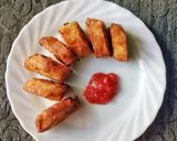 Foto langkah ke 9 dari resep Egg Roll Tahu.