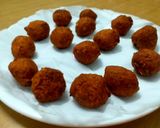 A picture of step 5 of Vegan Falafel.